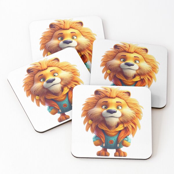 Item preview, Cute Lion in Jacket designed and sold by Sillytoe.