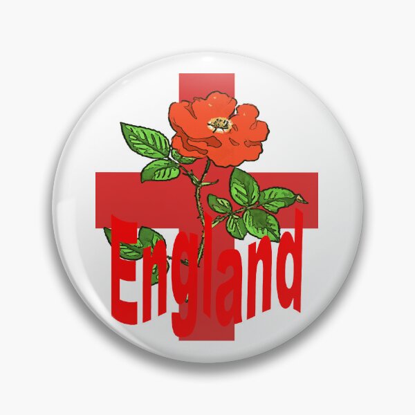 Item preview,  St George Cross Motif With English Rose For England  designed and sold by taiche.