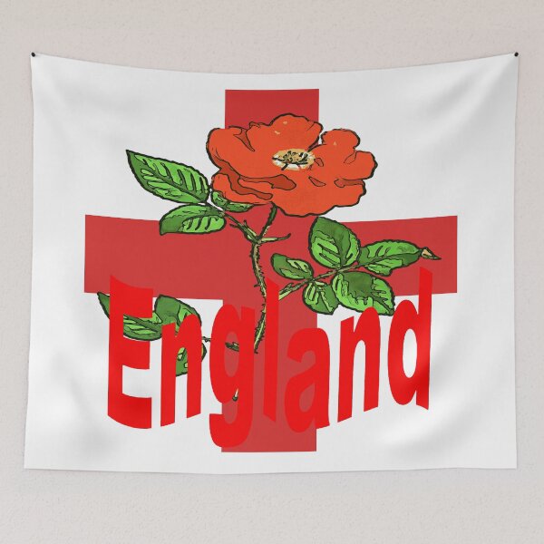 Item preview,  St George Cross Motif With English Rose For England  designed and sold by taiche.