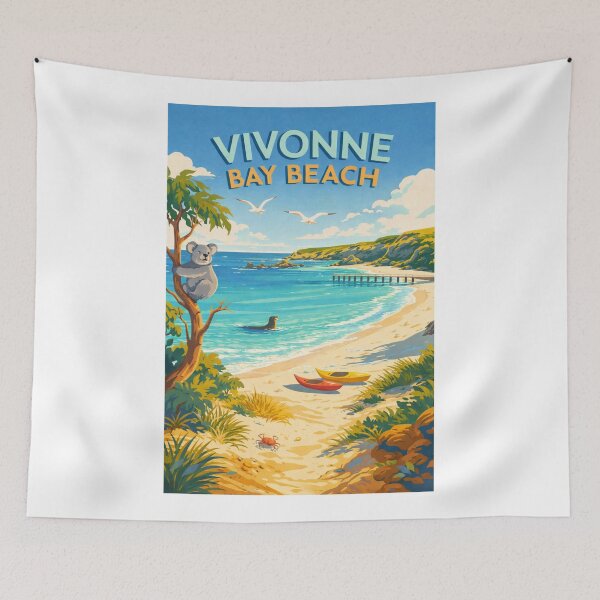 Item preview, Vivonne Bay Beach Kangaroo Island South Australia – Flinders Chase National Park and Southern Ocean Coastline designed and sold by Aryabek.
