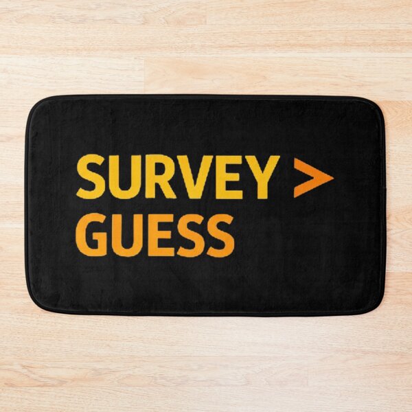 Item preview, Survey Greater Than Guess Funny Surveyor Quote designed and sold by Virelo.