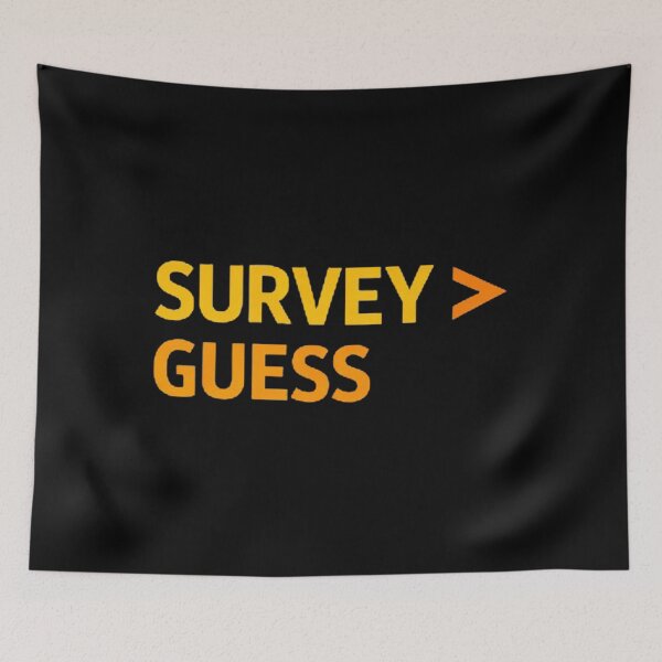 Item preview, Survey Greater Than Guess Funny Surveyor Quote designed and sold by Virelo.