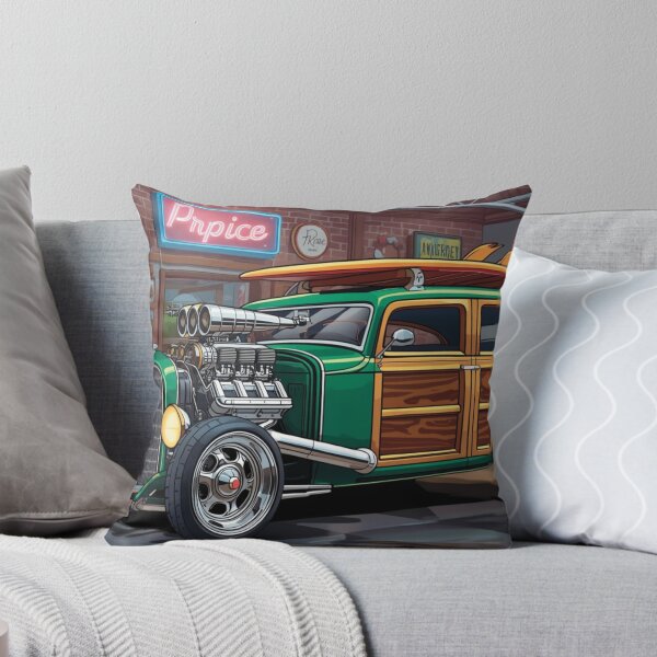 Item preview, Supercharged Woody Wagon Hot Rod – Garage Classic designed and sold by Random Designs.