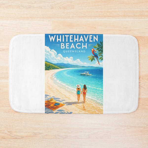 Item preview, Whitehaven Beach Whitsunday Island Queensland – Great Barrier Reef and Whitsunday Islands designed and sold by Aryabek.