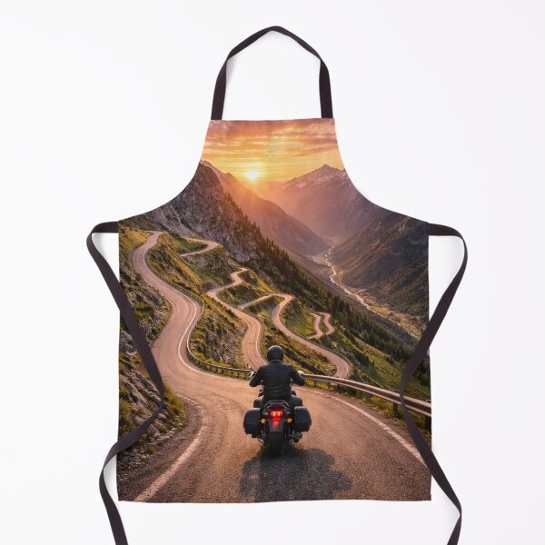 Item preview, Ride the Edge – Motorcycle on Mountain Serpentines designed and sold by Karszul.