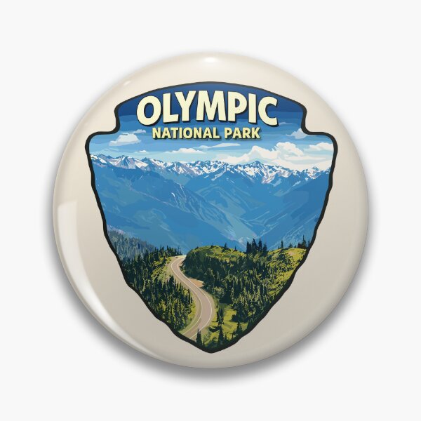 Item preview, Olympic National Park T-shirt, Washington Poster designed and sold by Gideon Emmerich.