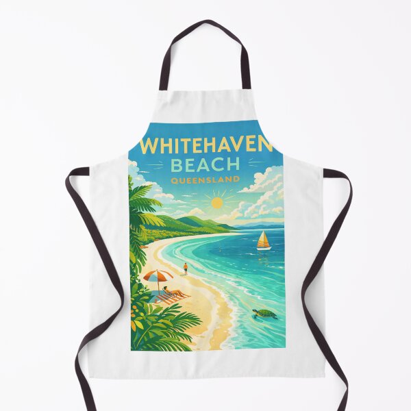 Item preview, Whitehaven Beach Whitsunday Island Queensland – Hill Inlet, Great Barrier Reef and Coral Sea designed and sold by Aryabek.