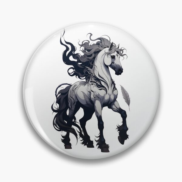 Item preview, Mythical Dark Horse designed and sold by Desikhanna123.