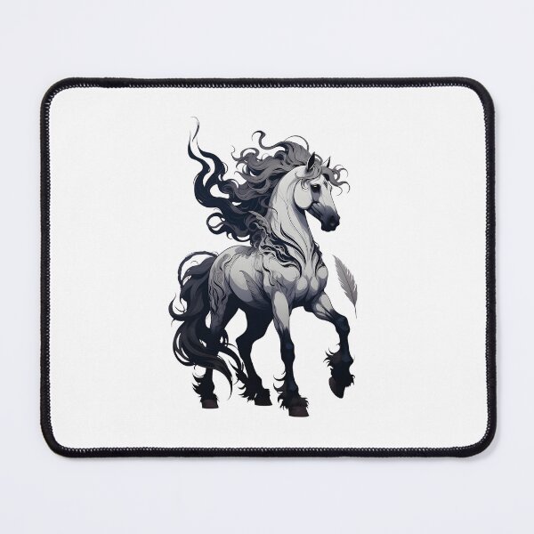 Item preview, Mythical Dark Horse designed and sold by Desikhanna123.