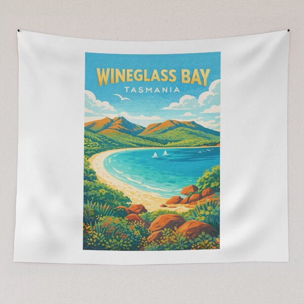 Item preview, Wineglass Bay Freycinet National Park Tasmania – Freycinet Peninsula and Coles Bay designed and sold by Aryabek.
