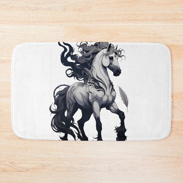Item preview, Mythical Dark Horse designed and sold by Desikhanna123.