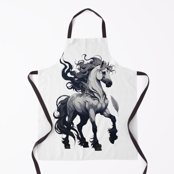 Item preview, Mythical Dark Horse designed and sold by Desikhanna123.