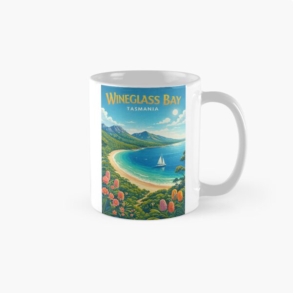 Item preview, Wineglass Bay Freycinet National Park Tasmania – Freycinet Peninsula, Coles Bay and Hazards Mountains designed and sold by Aryabek.