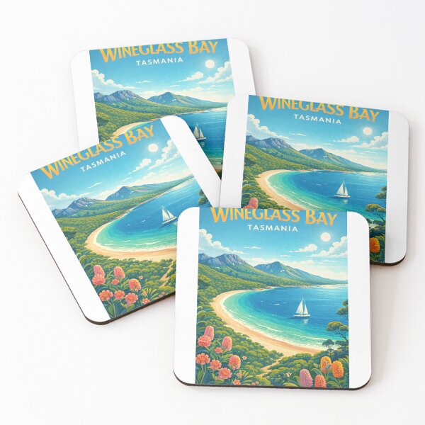 Item preview, Wineglass Bay Freycinet National Park Tasmania – Freycinet Peninsula, Coles Bay and Hazards Mountains designed and sold by Aryabek.