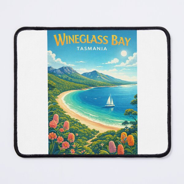Item preview, Wineglass Bay Freycinet National Park Tasmania – Freycinet Peninsula, Coles Bay and Hazards Mountains designed and sold by Aryabek.