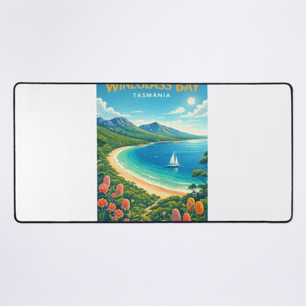Item preview, Wineglass Bay Freycinet National Park Tasmania – Freycinet Peninsula, Coles Bay and Hazards Mountains designed and sold by Aryabek.
