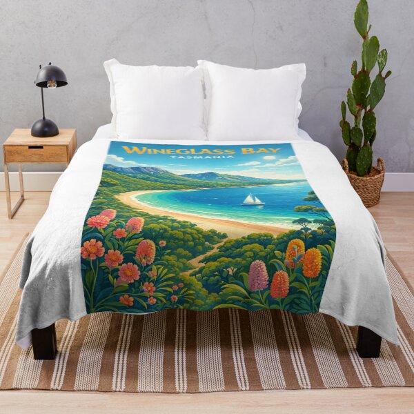 Item preview, Wineglass Bay Freycinet National Park Tasmania – Freycinet Peninsula, Coles Bay and Hazards Mountains designed and sold by Aryabek.