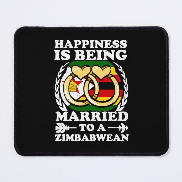 Item preview, Happiness Is Being Married To A Zimbabwean designed and sold by GabbyKash.