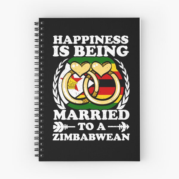 Item preview, Happiness Is Being Married To A Zimbabwean designed and sold by GabbyKash.