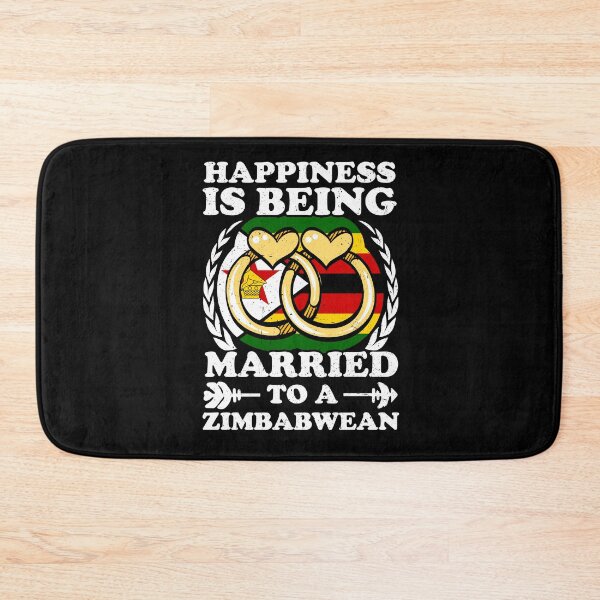 Item preview, Happiness Is Being Married To A Zimbabwean designed and sold by GabbyKash.