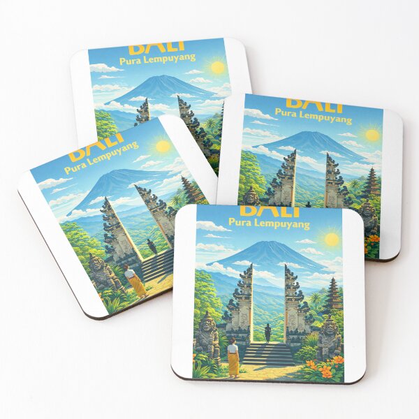 Item preview, Pura Lempuyang Karangasem Bali Indonesia – Mount Agung and Lempuyang Temple Complex designed and sold by Aryabek.