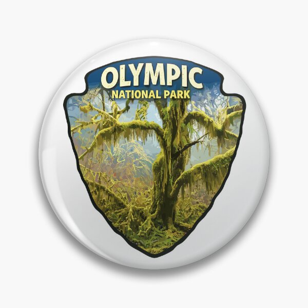 Item preview, Olympic National Park Sticker, Washington Poster designed and sold by Gideon Emmerich.