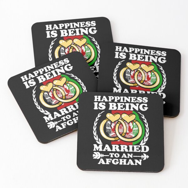 Item preview, Happiness Is Being Married To An Afghan designed and sold by GabbyKash.