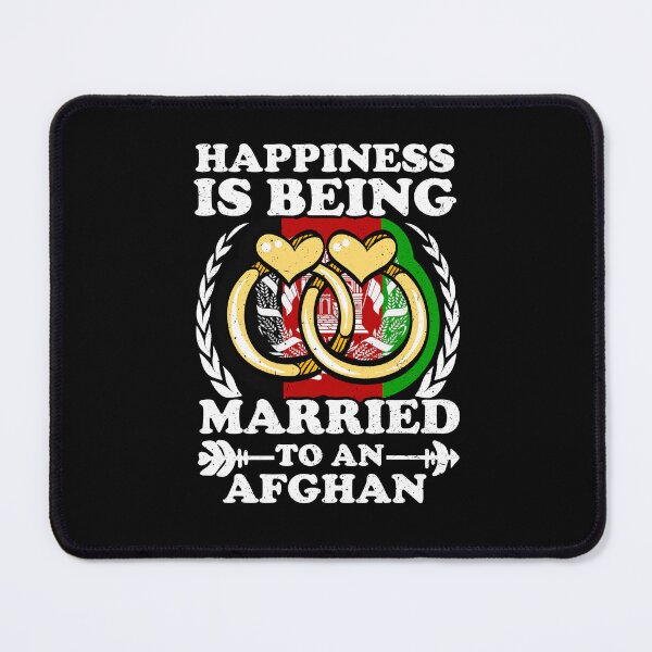 Item preview, Happiness Is Being Married To An Afghan designed and sold by GabbyKash.