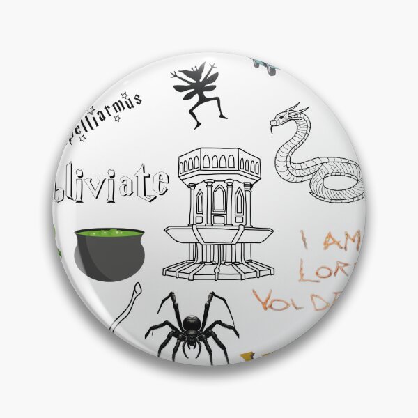 Item preview, Wizard School Year Two Collage | Dark Magic & Phoenix Fantasy Art | Magical Symbols Aesthetic Design designed and sold by inallusha.