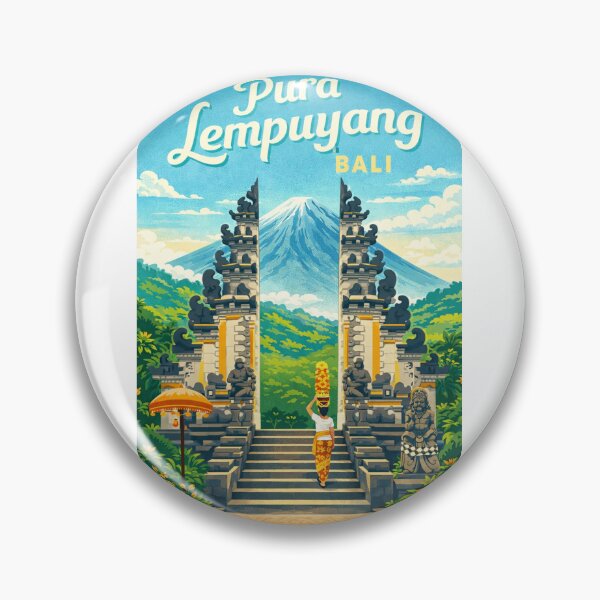 Item preview, Pura Lempuyang Karangasem Regency Bali Indonesia – Mount Agung and Lempuyang Temple Complex designed and sold by Aryabek.