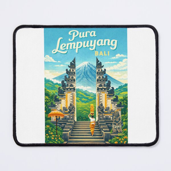 Item preview, Pura Lempuyang Karangasem Regency Bali Indonesia – Mount Agung and Lempuyang Temple Complex designed and sold by Aryabek.