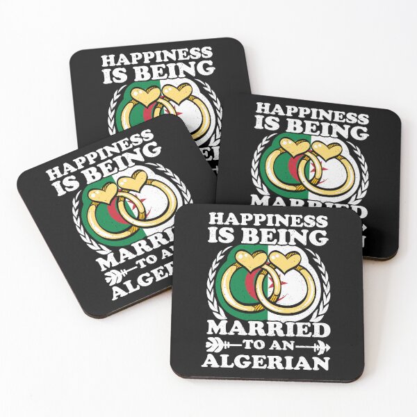 Item preview, Happiness Is Being Married To An Algerian designed and sold by GabbyKash.