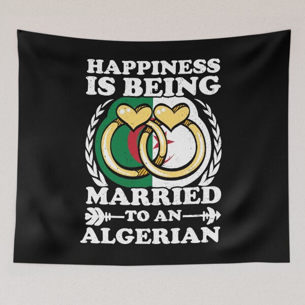 Item preview, Happiness Is Being Married To An Algerian designed and sold by GabbyKash.