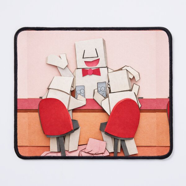 Item preview, Bar・2 - Paper craft collage style designed and sold by D-Line-Aki.