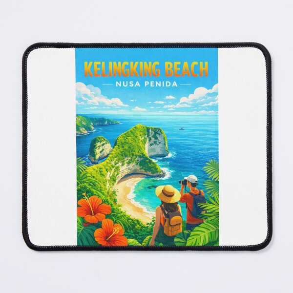 Item preview, Kelingking Beach Nusa Penida Bali Indonesia – Klungkung Regency and Indian Ocean Cliffs designed and sold by Aryabek.