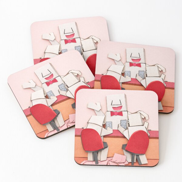 Item preview, Bar・2 - Paper craft collage style designed and sold by D-Line-Aki.