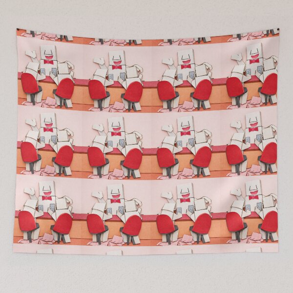Item preview, Bar・2 - Paper craft collage style designed and sold by D-Line-Aki.