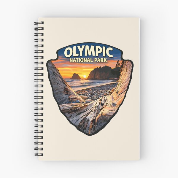 Item preview, Olympic National Park Sticker, Washington Poster designed and sold by Gideon Emmerich.