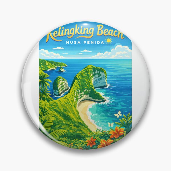 Item preview, Kelingking Beach Nusa Penida Bali Indonesia – Klungkung Regency and Indian Ocean Coastline designed and sold by Aryabek.