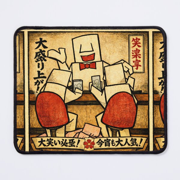 Item preview, Bar・2 - Ukiyo-e/woodblock print style designed and sold by D-Line-Aki.
