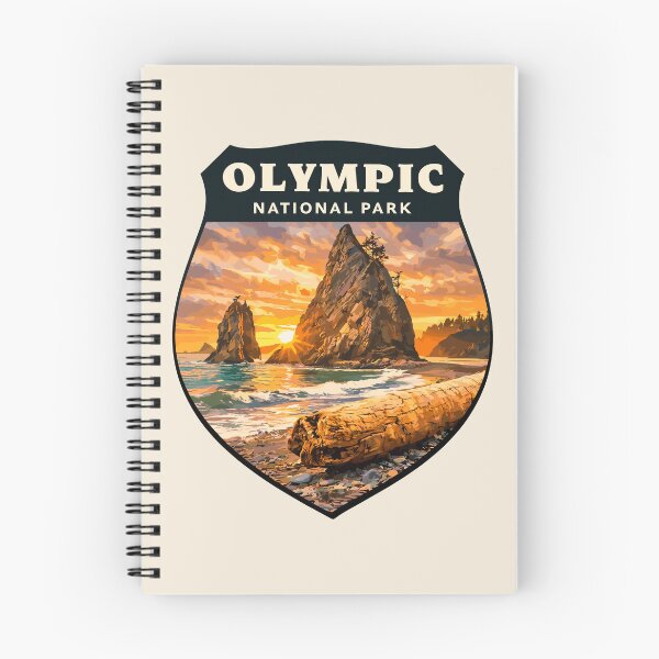 Item preview, Olympic National Park Sticker designed and sold by Gideon Emmerich.