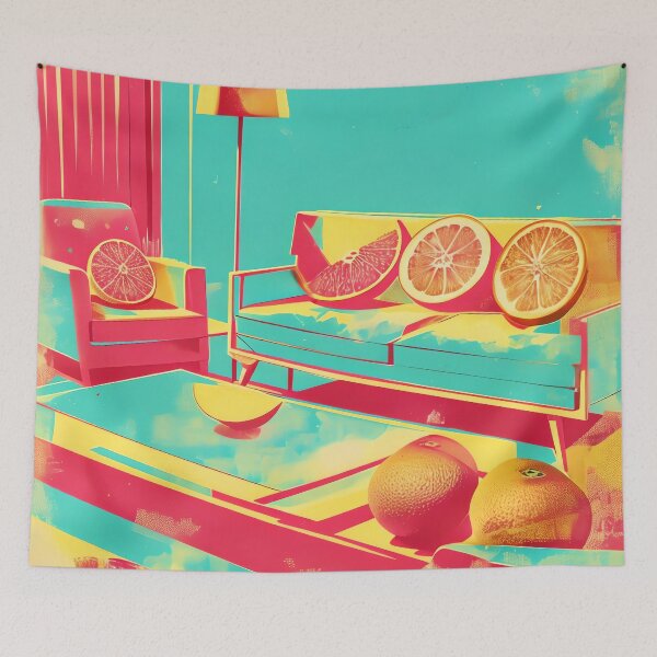 Item preview, The Zesty Interior designed and sold by ONYX Pixee.