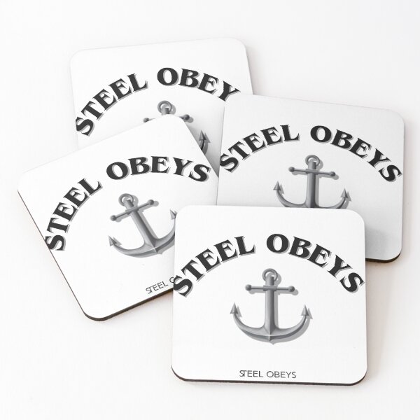 Item preview, Steel Obeys – Bold Welder T-Shirt for Metal Fabricators & Welding Professionals designed and sold by IronMade Apparel.