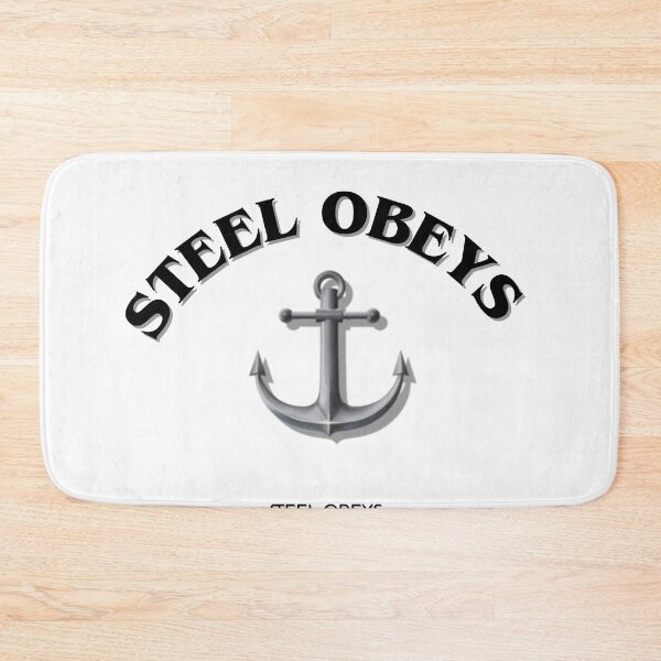 Item preview, Steel Obeys – Bold Welder T-Shirt for Metal Fabricators & Welding Professionals designed and sold by IronMade Apparel.