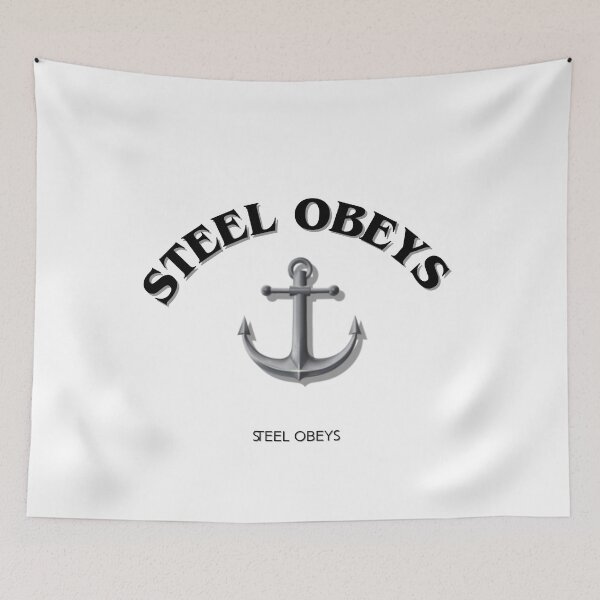 Item preview, Steel Obeys – Bold Welder T-Shirt for Metal Fabricators & Welding Professionals designed and sold by IronMade Apparel.