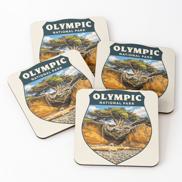 Item preview, Olympic National Park Sticker designed and sold by Gideon Emmerich.