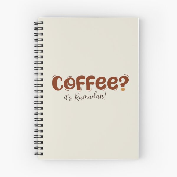 Item preview, Coffee It's Ramadan Funny Muslim Humor Bubble Typography designed and sold by Miniature Store.