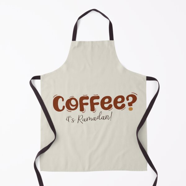 Item preview, Coffee It's Ramadan Funny Muslim Humor Bubble Typography designed and sold by Miniature Store.