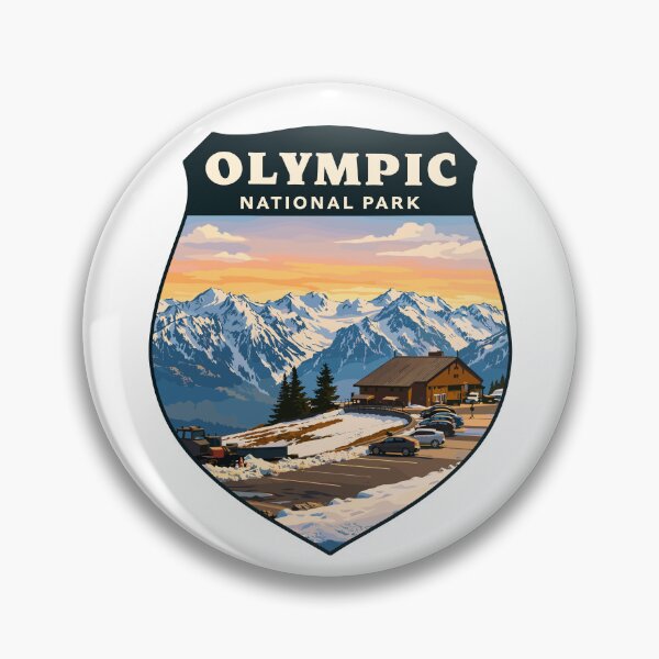 Item preview, Olympic National Park Sticker, Washington Poster designed and sold by Gideon Emmerich.