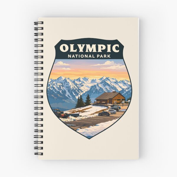 Item preview, Olympic National Park Sticker, Washington Poster designed and sold by Gideon Emmerich.